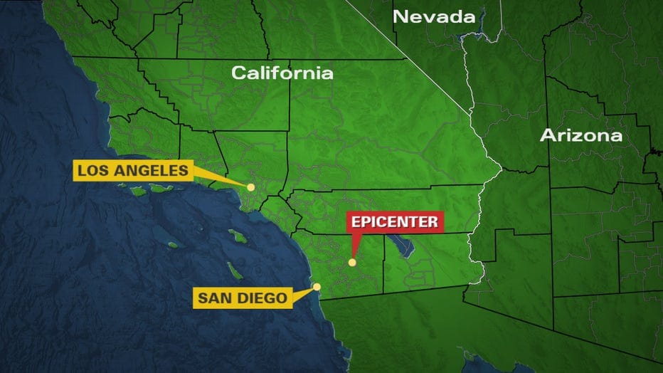 san diegi earthquake